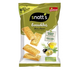 BOCADITOS OLIVAS Y ROMERO SNATTS 80 GR.