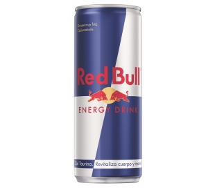 BEBIDA ENERGETICA LATA RED BULL 250 ML.