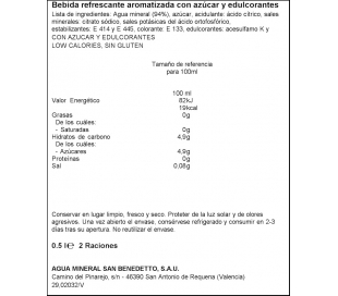 BEBIDA ISOTONICA BLUE UPGRADE 500 ML.