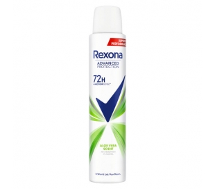 DESODORANTE SPRAY WOMAN ALOE VERA REXONA ADVANCED 200 ML.