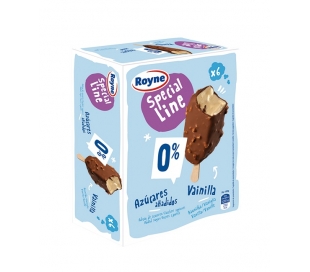 HELADO SIN AZUCAR MINI ALMENDRADO VAINILLA ROYNE PACK 6X50 ML.