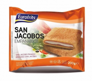 SAN JACOBO EMPANADO EUROFRITS 200 GR.