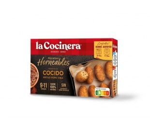 CROQUETAS COCIDO AL ESTILO ROPA VIEJA LA COCINERA 340 GR.