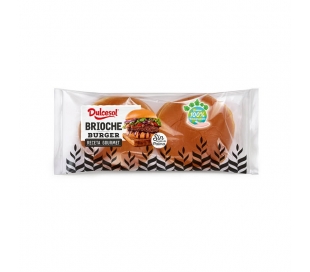 PAN BRIOCHE BURGER DULCESOL 340 GR.