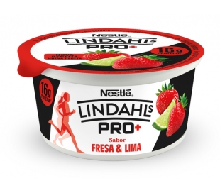 PREPARADO LACTEO FRESA-LIMA NESTLE LINDAHLS PRO+ 160 GR.