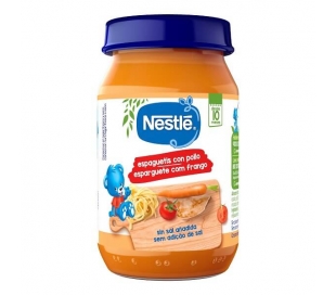 PURÉ ESPAGUETIS CON POLLO NESTLÉ 190 GR.