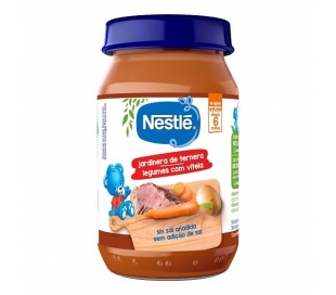 PURÉ JARDINERA DE TERNERA NESTLÉ 190 GR.