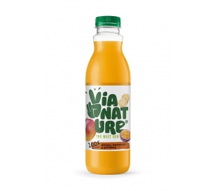 ZUMO MANGO,MARACUYÁ Y GINSENG VIA NATURE 750 ML.