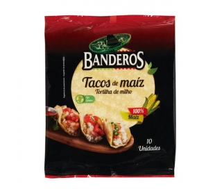 FAJITAS TACOS DE MAIZ BANDEROS 250 GR.
