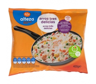 ARROZ TRES DELICIAS ALTEZA 400 GR.