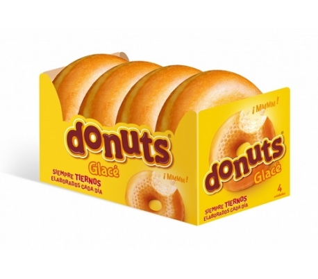 BOLLERIA GLACE DONUTS 144 GRS.