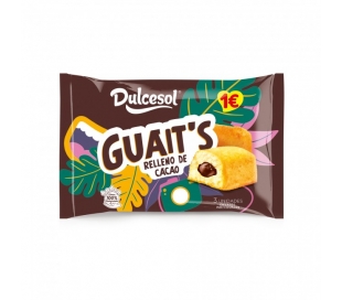GUAITS RELLENOS DE CACAO DULCESOL 135 GR.