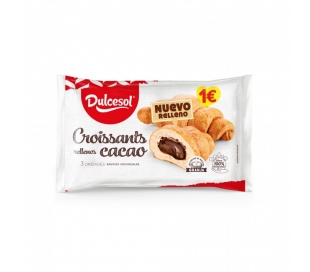 CROISSANTS RELLENOS DE CACAO DULCESOL 135 GR.