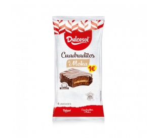 CUADRADITOS DE MOKA DULCESOL 136 GR.