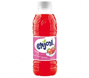 REFRESCO SIN GAS FRESA ENJOY 500 ML.