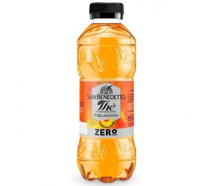BEBIDA DE TE MELOCOTON,ZERO AZUCAR SAN BENEDETTO 500 ML.