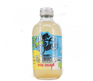 BEBIDA BIO KOMBUCHA PIÑA COLADA KOMVIDA 250 ML.