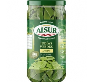 JUDIA VERDE ANCHA CORTADA ALSUR 360 GR.