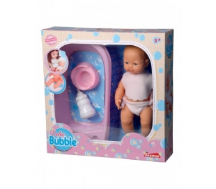 MUÑECA BEBE BUBBLE FALCA CON BAÑERA, BIBERON Y ORINAL