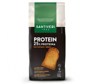PAN TOSTADO PROTEIN SANTIVERI 240 GR.