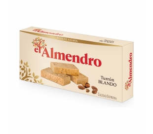 TURRON BLANDO EL ALMENDRO 200 GR.