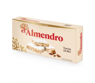TURRON DURO EL ALMENDRO 200 GR.