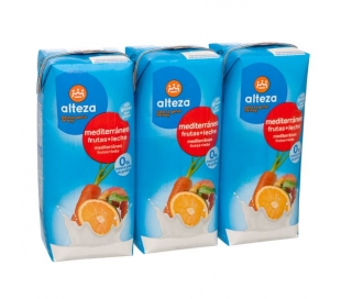 FRUTA+LECHE MEDITERRANEO PACK 6X200 ML ALTEZA