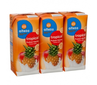 FRUTA+LECHE TROPICAL ALTEZA PACK 3X33 CL.