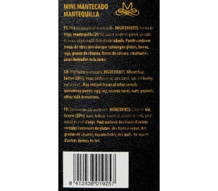 MANTECADO DE MANTEQUILLA, MINI D.SANCHO MELERO 160 GR.