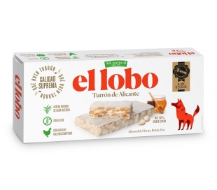 TURRON ALICANTE EL LOBO 250 GR.
