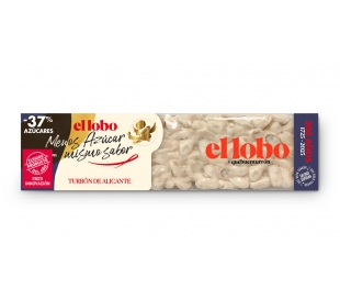 TURRON ALICANTE EL LOBO 200 GR.