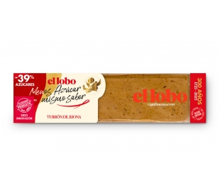 TURRON JIJONA EL LOBO 200 GR.