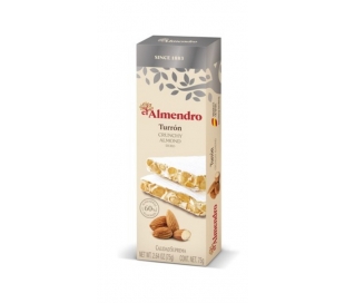 TURRON DURO EL ALMENDRO 75 GR.