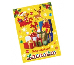 CALENDARIO ADVIENTO CHOCOLATE LACASA 72 GR.