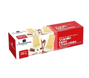 HELADO BLOQUE,VAINILLA,NATA Y CHOCOLA SOMOSIERRA 1 L.