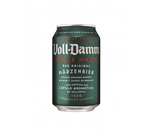 CERVEZA DOBLE MALTA VOLL-DAMM 33 CL.LATA