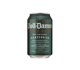 CERVEZA DOBLE MALTA VOLL-DAMM LATA 33 CL.