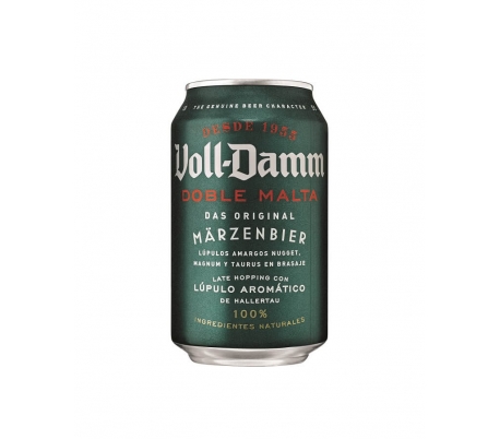 CERVEZA DOBLE MALTA VOLL-DAMM 33 CL.LATA