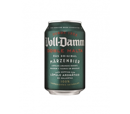 CERVEZA DOBLE MALTA VOLL-DAMM LATA 33 CL.