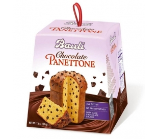 PANETTONE CHOCOLATE CHIPS BAULI 500 GR.