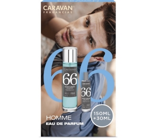 ESTUCHE FRAGANCIA HOMBRE Nº66 CARAVAN 150 ML+30 ML.
