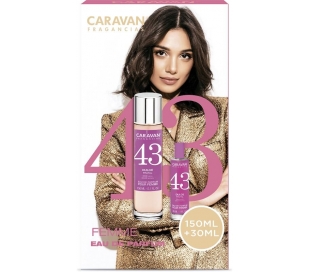 ESTUCHE FRAGANCIA MUJER Nº43 CARAVAN 150 ML.+30 ML.