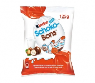 BOMBON SCHOKO BONS KINDER 125 GR.