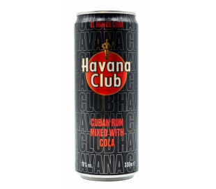 RON CON COCA COLA HAVANA CLUB 330 ML.LATA