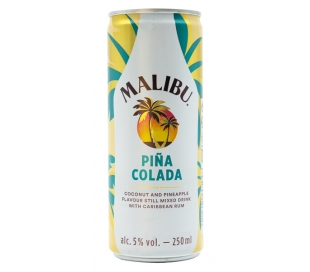 COCKTAIL PIÑA COLADA MALIBÚ 250 ML.LATA