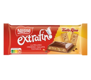 CHOCOLATE EXTRAFINO RELLENO GALLETA TOSTARICA NESTLE 84 GR.