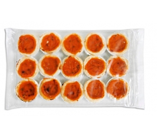 TARTALETAS MINI DE PIZZA AUDENSFOOD 450 GR.