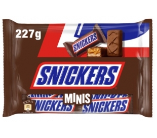 CHOCOLATE MINI SNICKERS 227 GR.