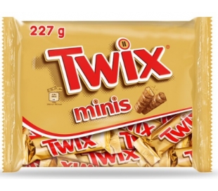 CHOCOLATE MINI TWIX 227 GR.