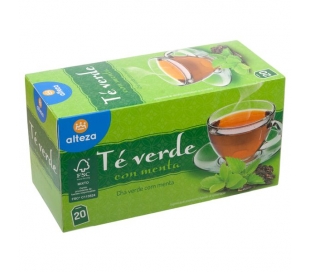 INFUSIÓN TÉ VERDE C/MENTA ALTEZA 20 UN.